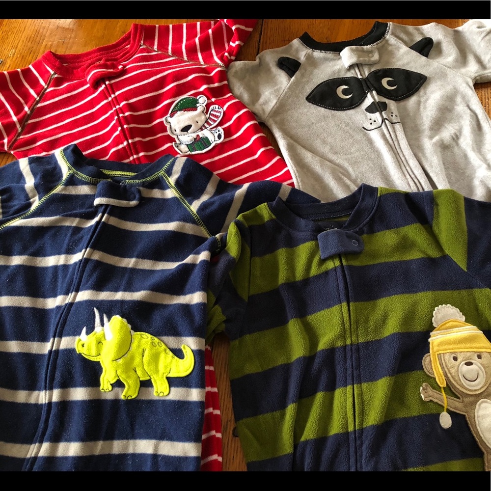 Carters Blanket Sleepers 18 months